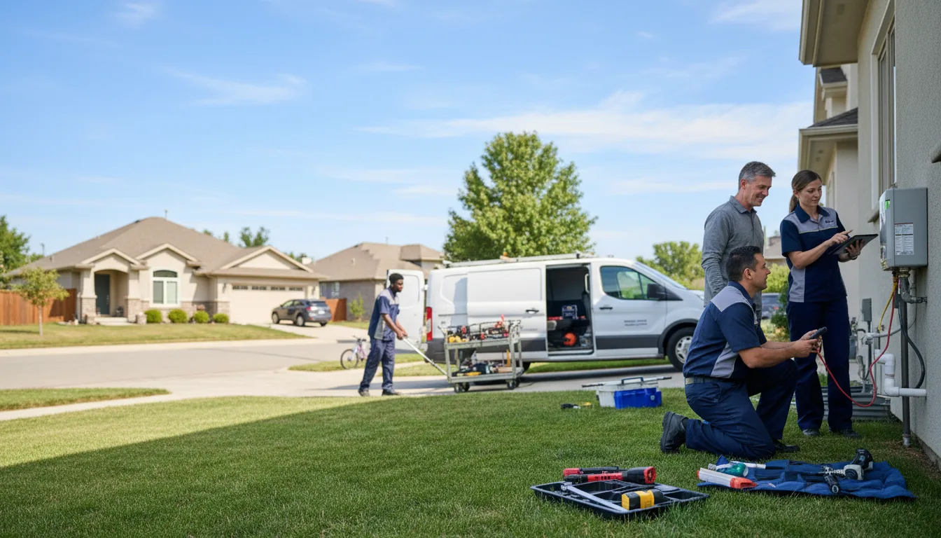 Tankless water heater service in Halsey, NE